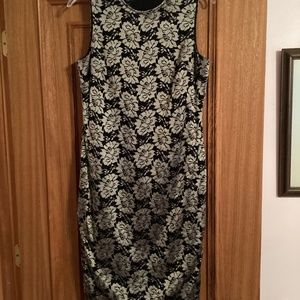 Talbots lace midi dress